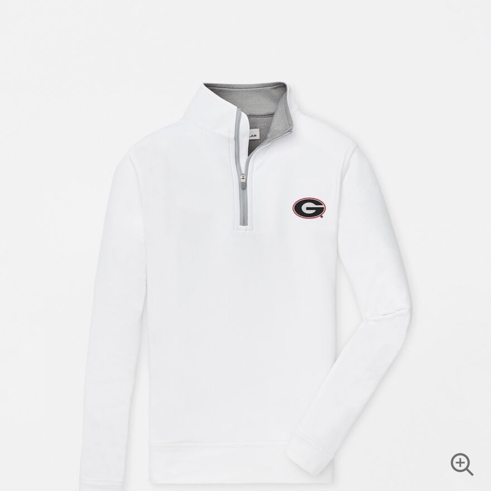 Peter Millar Georgia Perth Performance Quarter Zip Size Large